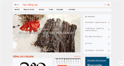 Desktop Screenshot of hoctienglao.com